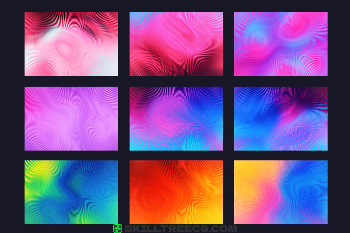 图片[2]-Abstract Vortex Backgrounds with Gradient Motion（956573）-技能树